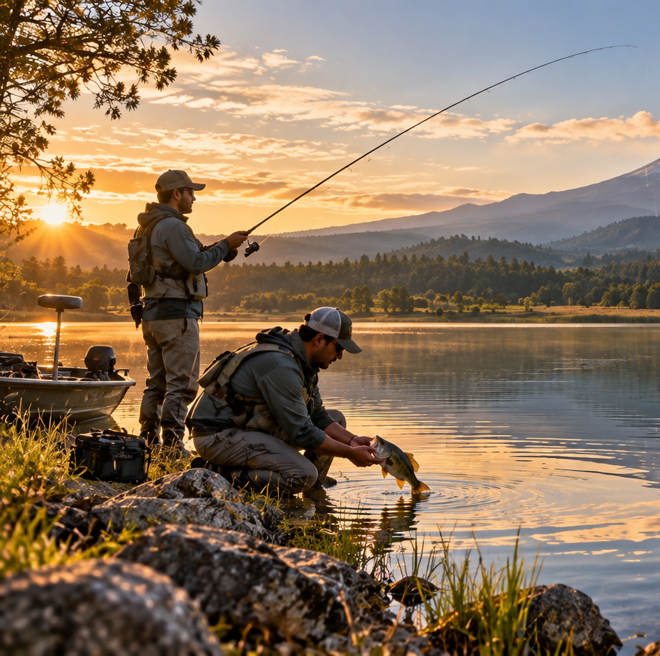 Pesca deportiva responsable y conservación de los recursos naturales